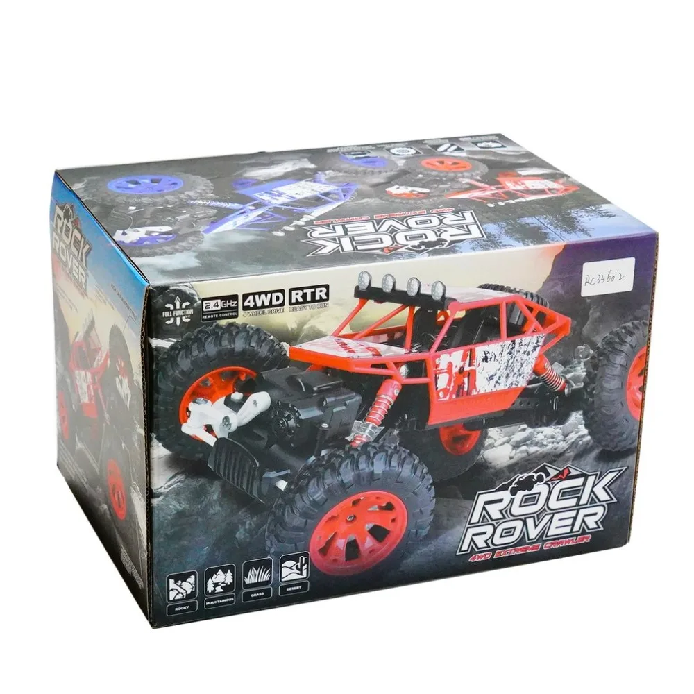 ZEGAN ГГц 1801 масштаб 4WD RC Рок Гусеничный двойной двигатели восхождение автомобиль