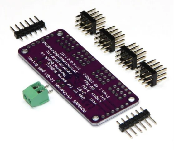 16 канальный 12 битный PWM/Servo Driver I2C интерфейс PCA9685 для или Raspberry pi щит модуль servo