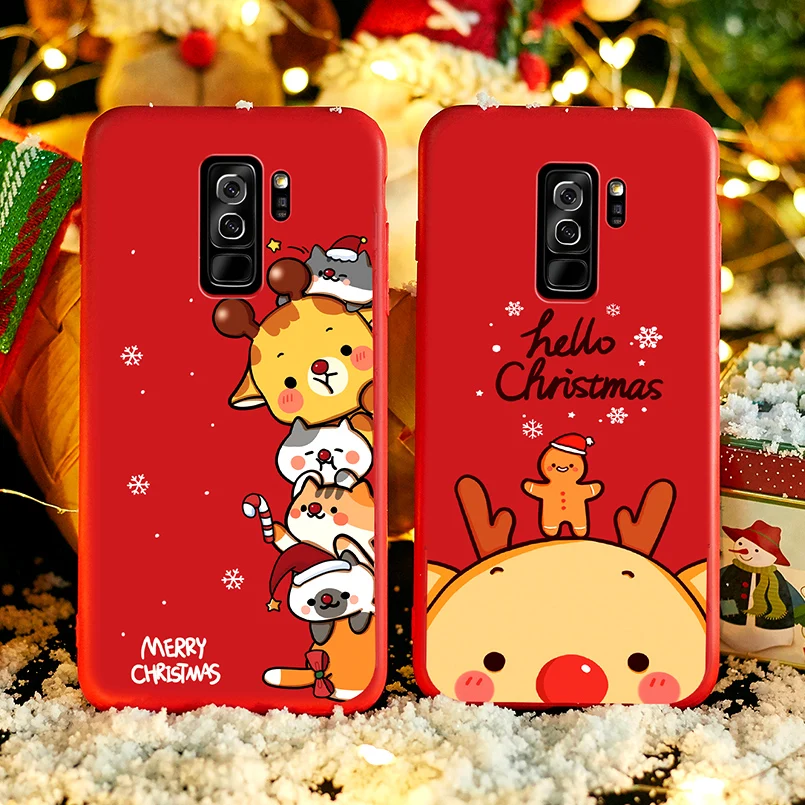 3D Relief Cartoon Case For Samsung Galaxy S9 Plus S8 S7 Edge Lovely Animal A6 A7 |
