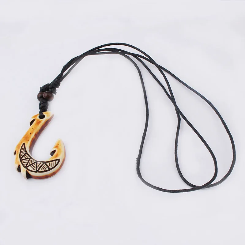 1 шт. коричневый полимер искусственная ткань яка крючок для костей подвеска