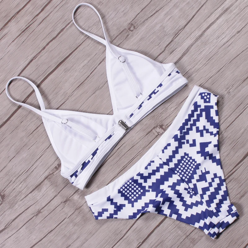 KayVis женский купальник-бикини в клетку сексуальный ретро купальник с высоким