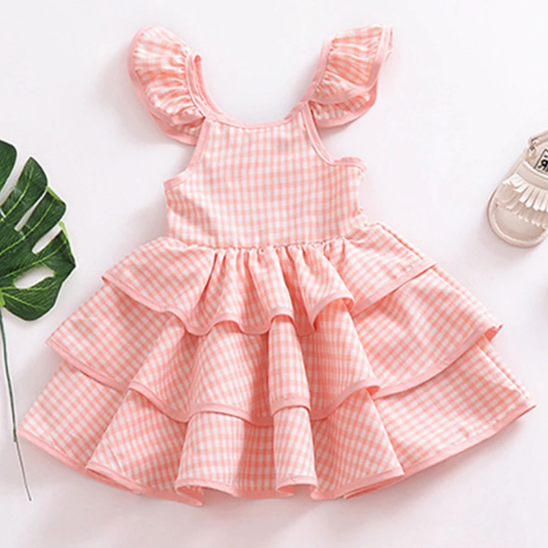 Платье на день рождения для девочки 2 года винтажные Детские платья маленькая