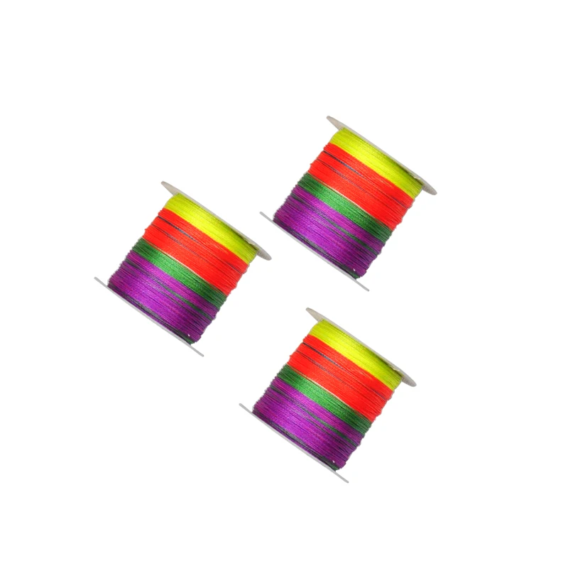 300 м плетеная рыболовная леска 4 нити шнур ПЭ прочная волоконная для ловли карпа