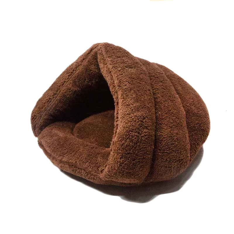 Зимние теплые флисовые тапочки коврик кровать для собаки спальный мешок кошки