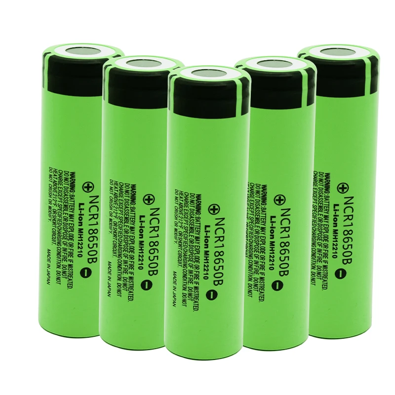 Panasonic оригинальный 18650 батарея 3400 mah 3 7 v литиевая для NCR18650B мА/ч подходит