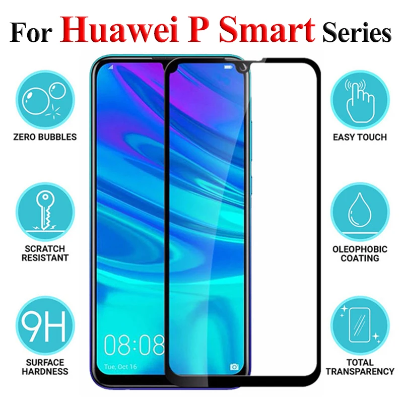 Защитное стекло для Huawei P smart Plus 2019 защита экрана Psmart Psmartplus hauwei huawey huavei Cam Verre