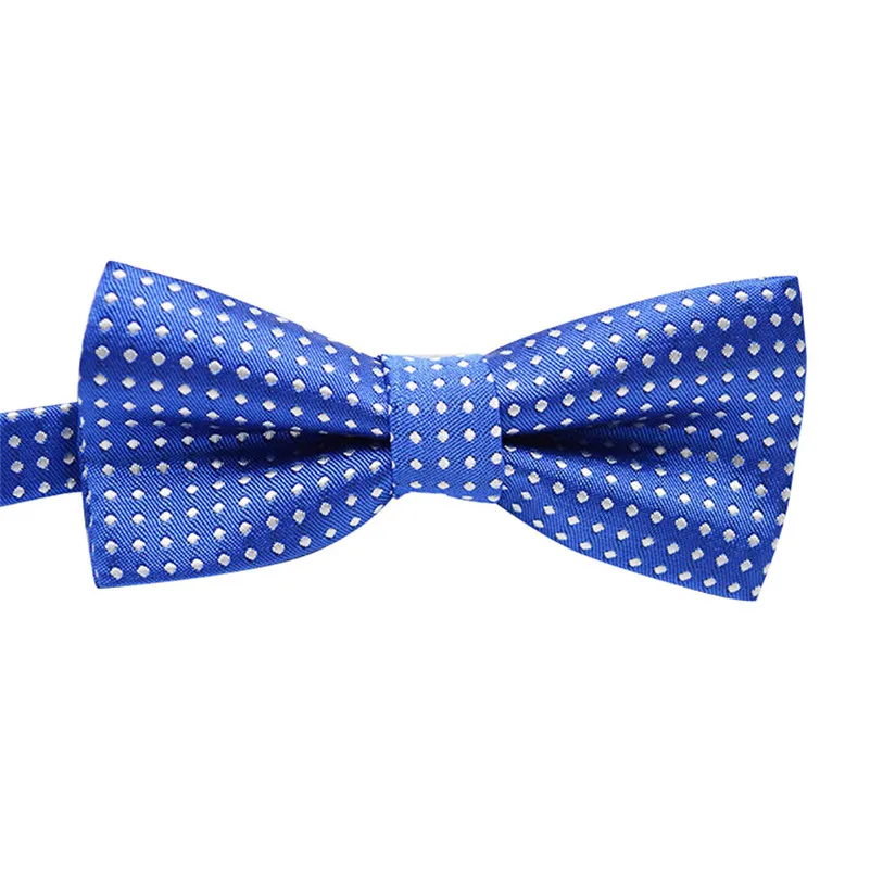 Dark Blue Модный ошейник в горошек для питомца кошки собаки галстук-бабочка фестиваль Регулируемый шейный ремень аксессуары для ухода за кошкой и собакой товары для домашних животных 40JA24 - Цвет: Dark Blue