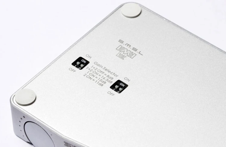 SMSL V2 HD USB аудио декодер усилитель для наушников ES9023 декодирующий чип PCM 32bit/384 кГц