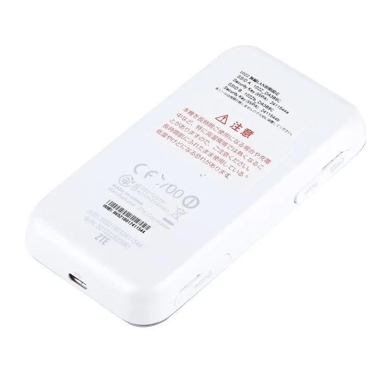 Лот из 10 шт. ZTE WiFi 4G софтбанк 102z LTE Мобильный Wi Fi точка доступа Карманный роутер|modem