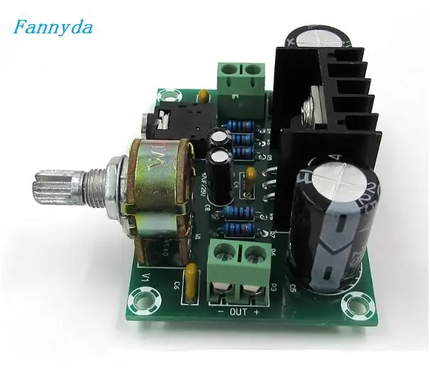 XH M551 18 Вт 1 0 канал TDA2030A аудио Плата усилителя класса AB DC12V 19V AC12V 15V лучше | Операционные усилители -32955788040