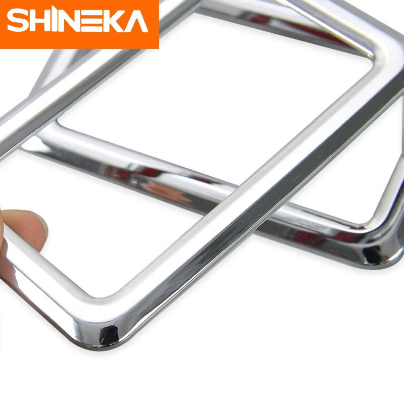 SHINEKA 2 шт. ABS Автомобильная внутренняя дверная ручка крышка чаши Отделка