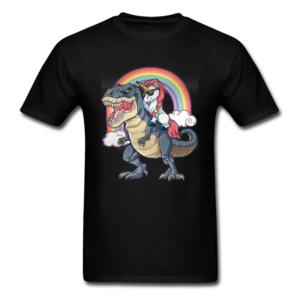 Футболка мужская хлопковая в стиле хип-хоп с принтом динозавра | Мужская одежда