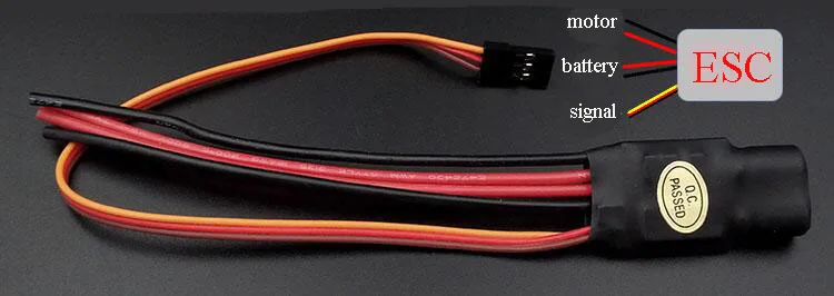 1 шт. 40A однополосный щеточный ESC 2 6S литиевая батарея 775 мотор водяной насос макс. 45A