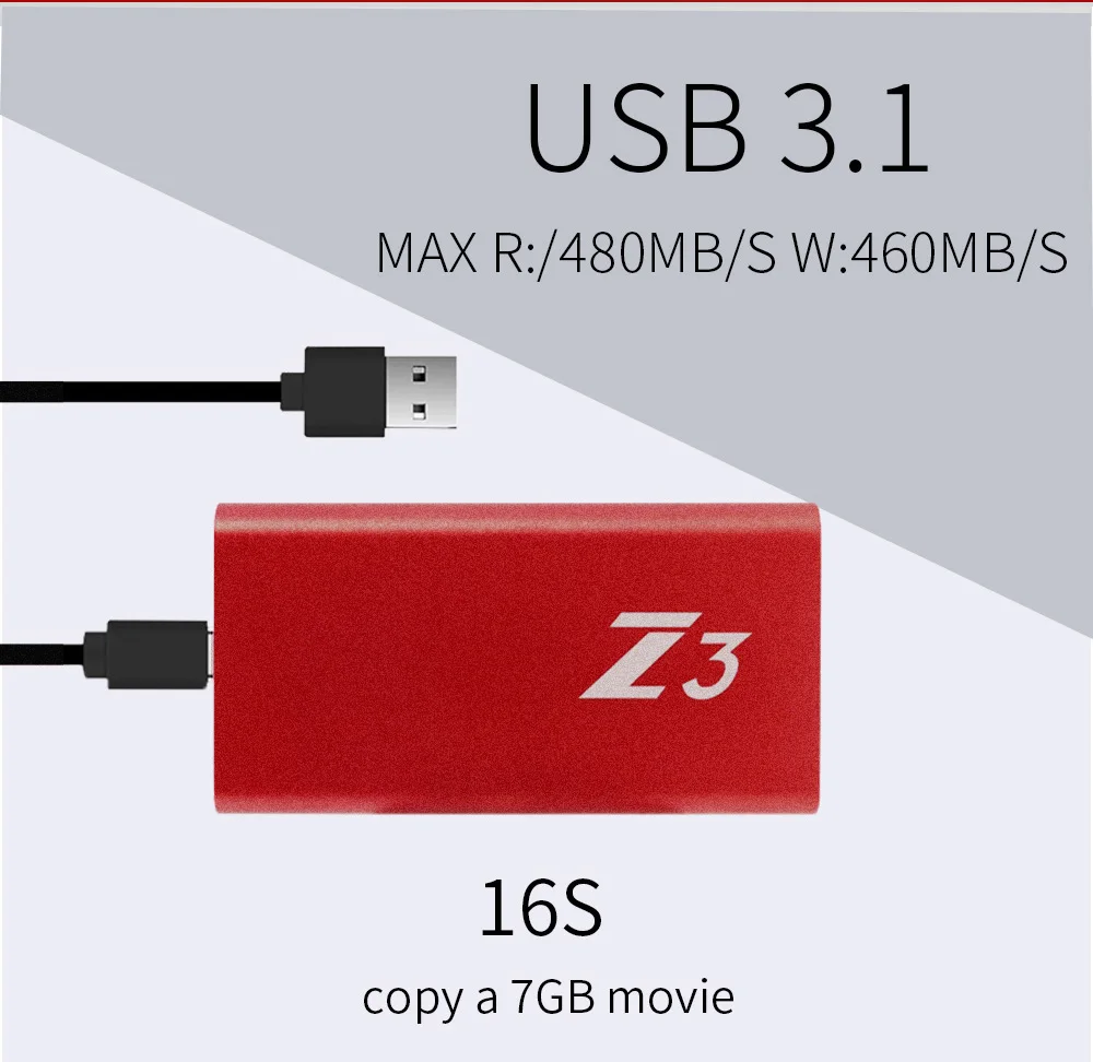 KingSpec внешний SSD жесткий диск hd externo 1t usb 3,1 портативный SSD 64 ГБ 128 ГБ 256B 512 ТБ Флешка USB флеш-накопитель Жесткий диск