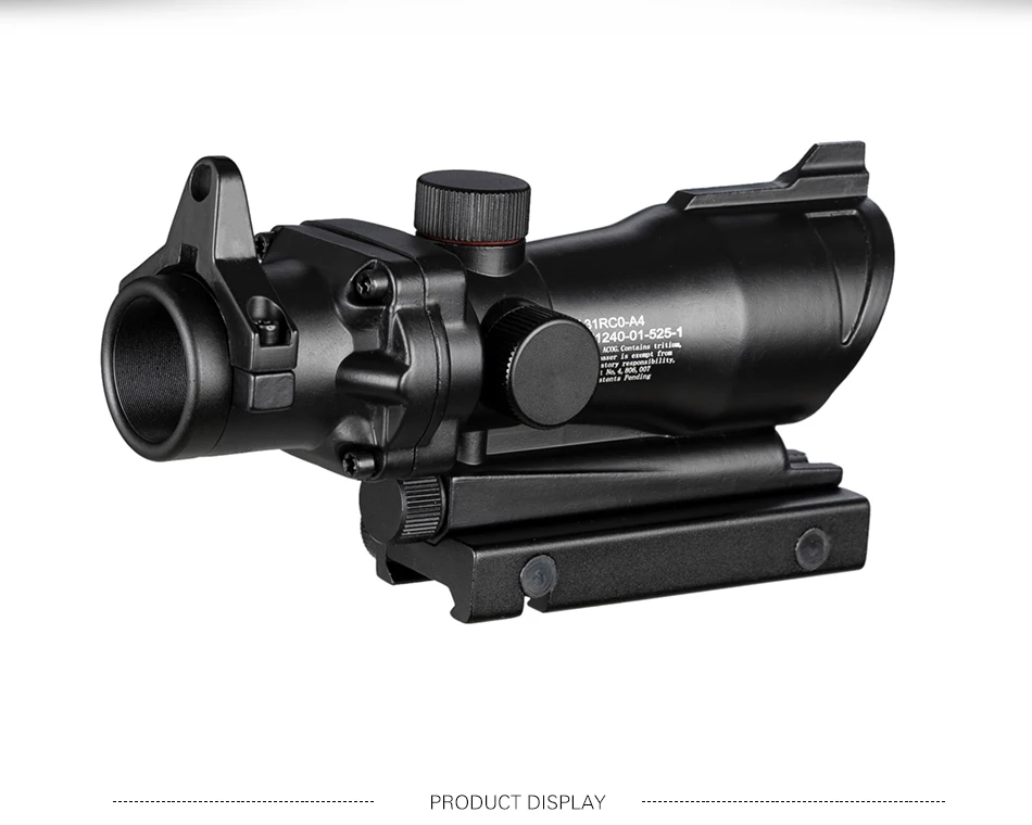 Trijicon ACOG 1X32 красный точечный прицел Оптический Прицел ACOG красный точечный прицел охотничьи прицелы с 20 мм Рельсом для страйкбола