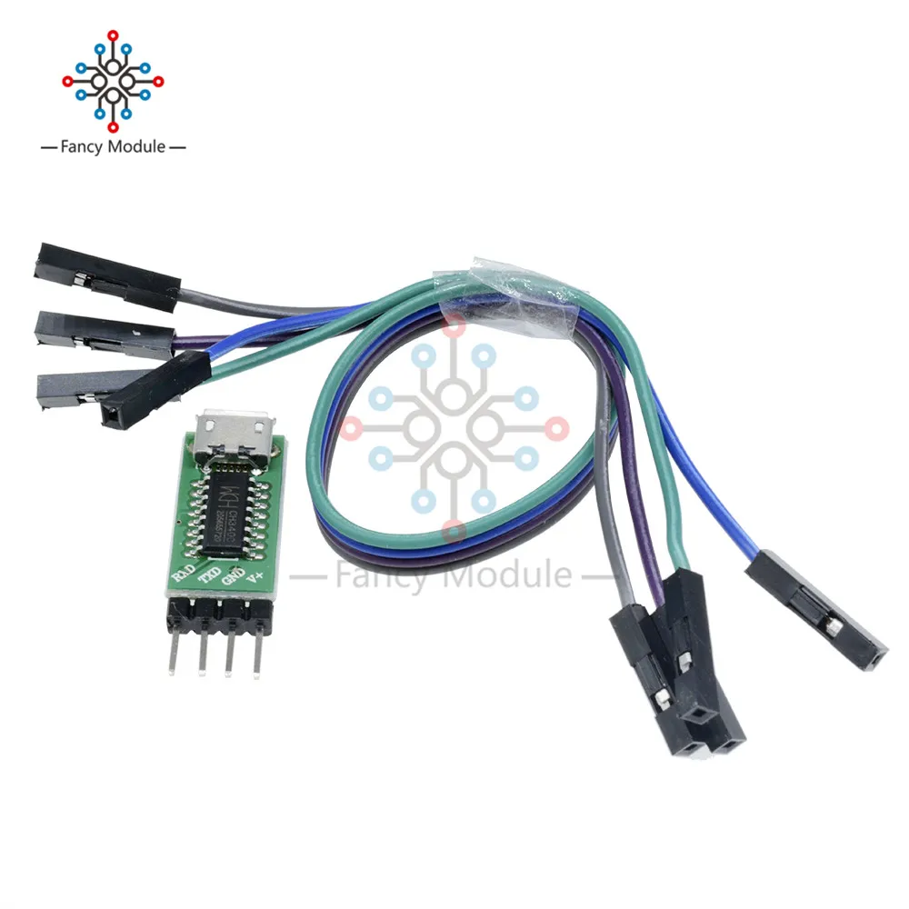 Последовательный порт CH340C Micro USB в TTL модуль ISP для скачивания 5 В/3 3 В мА замена CH340G