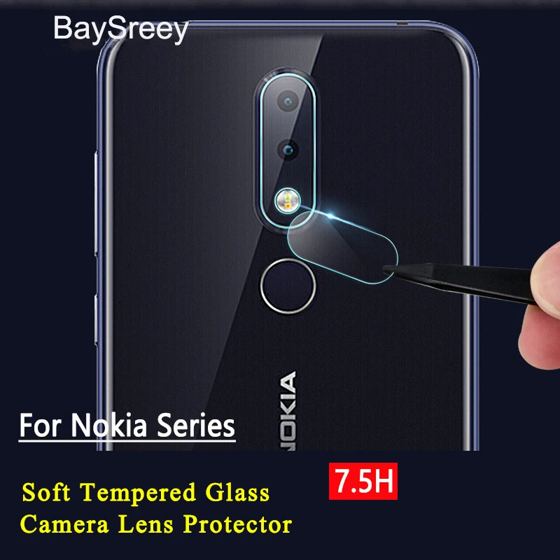 Задняя камера Объектив Закаленное стекло для Nokia 8 sirocco 7 Plus прозрачная защитная