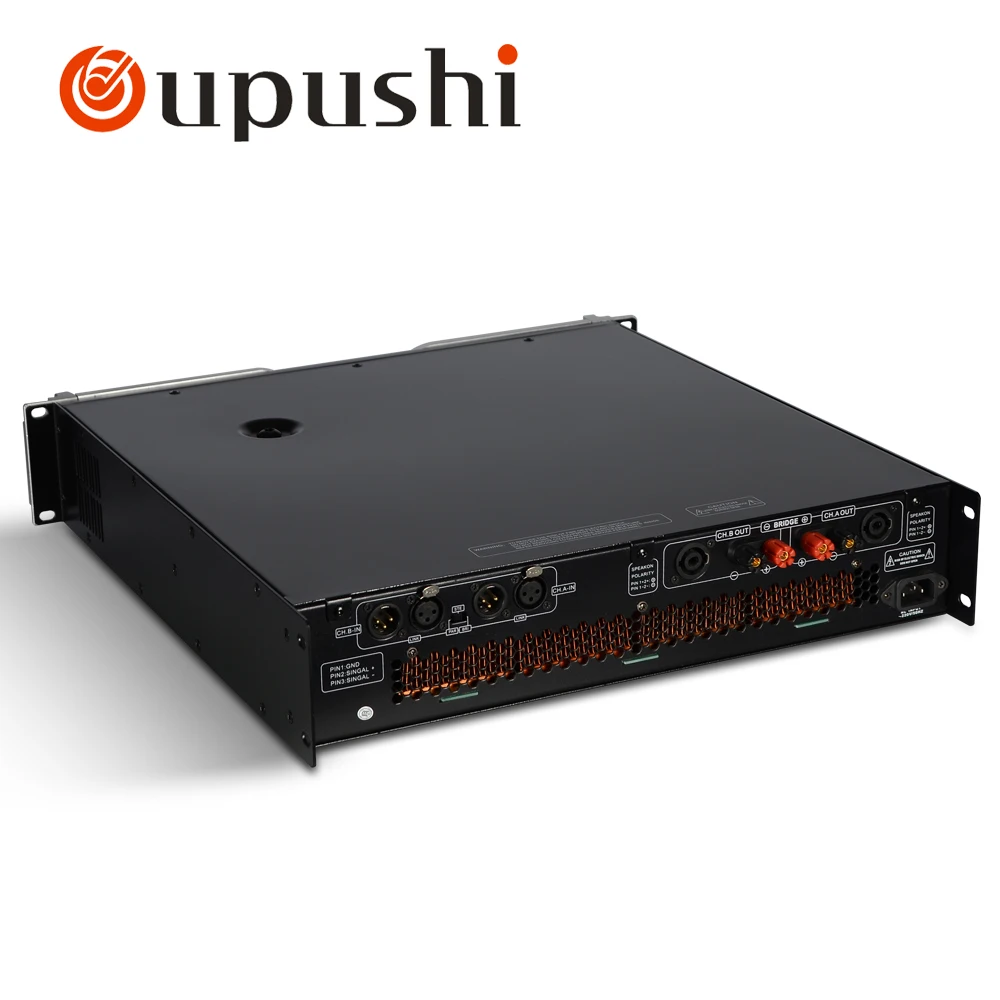 Oupushi X4 высококачественный 450 Вт усилитель двухканальный профессиональный аудио