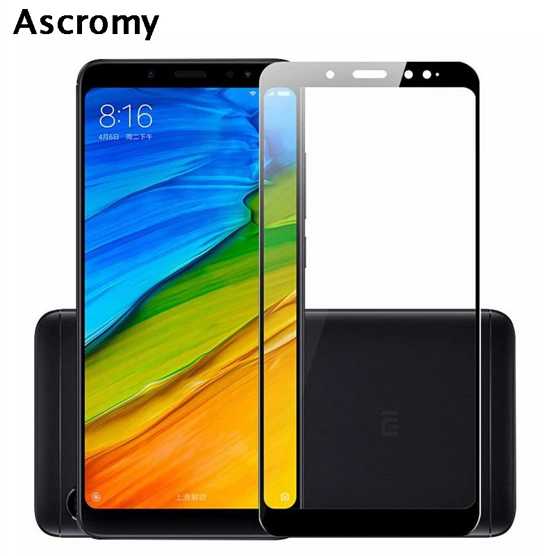 Защитная пленка из закаленного стекла Ascromy 5D для Xiaomi Redmi Note 5 Pro Verre Trempe Mi 8 SE A1 A2 6