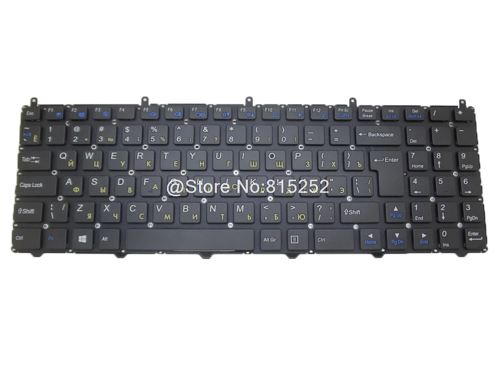 Клавиатура для ноутбука DEXP для Atlas H101 H102 H103 H104 H106 H111 H112 H113 H114 H115 H116 H124 H126 H127 H128 H129 Русский RU