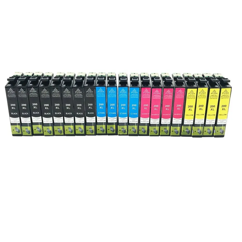 20PK T200 Ink cartridge Compitalbe For Expression Home XP-100 XP-200 XP-300 XP-310 XP-314 XP-400 XP-410 Inkjet Cartridge | Компьютеры и