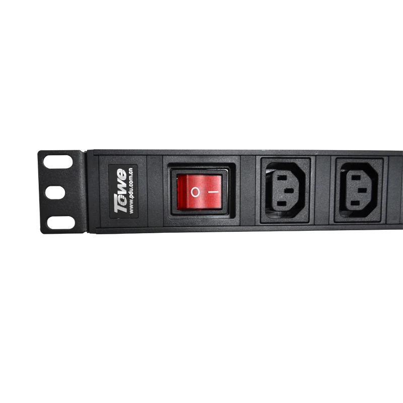 TOWE EN10/I809K 10A 8 способов IEC320 C13 с SPD PDUs 1" розетка распределительные блоки питания