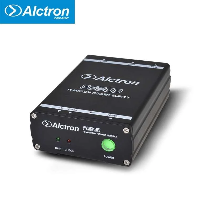 Популярный конденсаторный микрофон Alctron CS55 с большой диафрагмой + PS200 48 В кабель