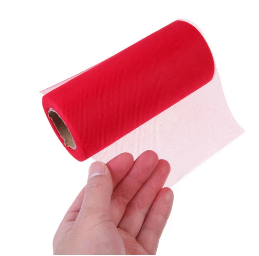 Рулон органзы с марлевым элементом 15 см * 22 м 5zSH75|tulle rolls|tissu tulletull tutu roll |