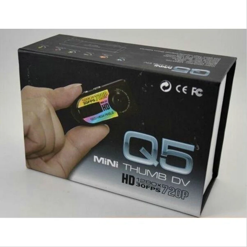 Новинка 2018 миниатюрная камера Full HD 720P Mini DV DVR ночного видения Q5 инфракрасная
