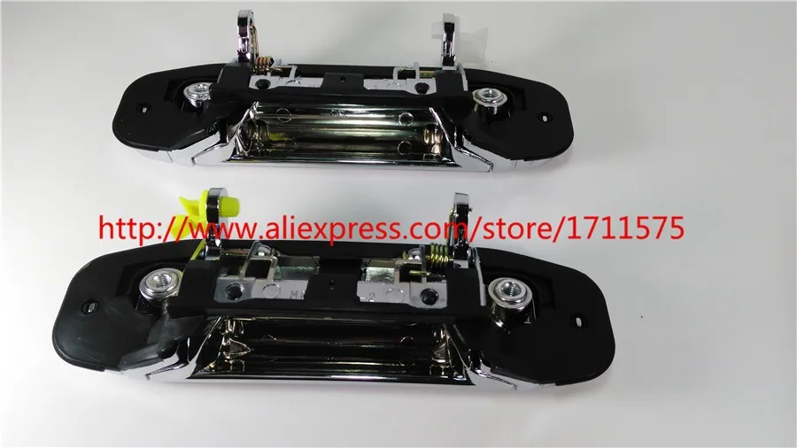 Набор/4 шт. хромированные дверные ручки для Mitsubishi Montero Pajero V46 V31 V32 V33 6470 6473 2030 запчасти