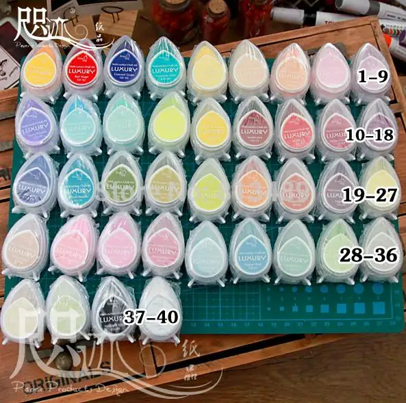 Высокое качество 40 цветов/партия не содержащая кислоту быстросохнущая ремесло