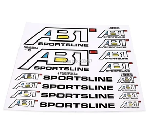 Новинка автомобильный Стайлинг ABT наклейка декоративные виниловые Стикеры с ручкой для заднего зеркала для Volkswagen Audi ABT A1 A3 A4 A5 A6 A7 TT R8 Q3 Q5 Q7