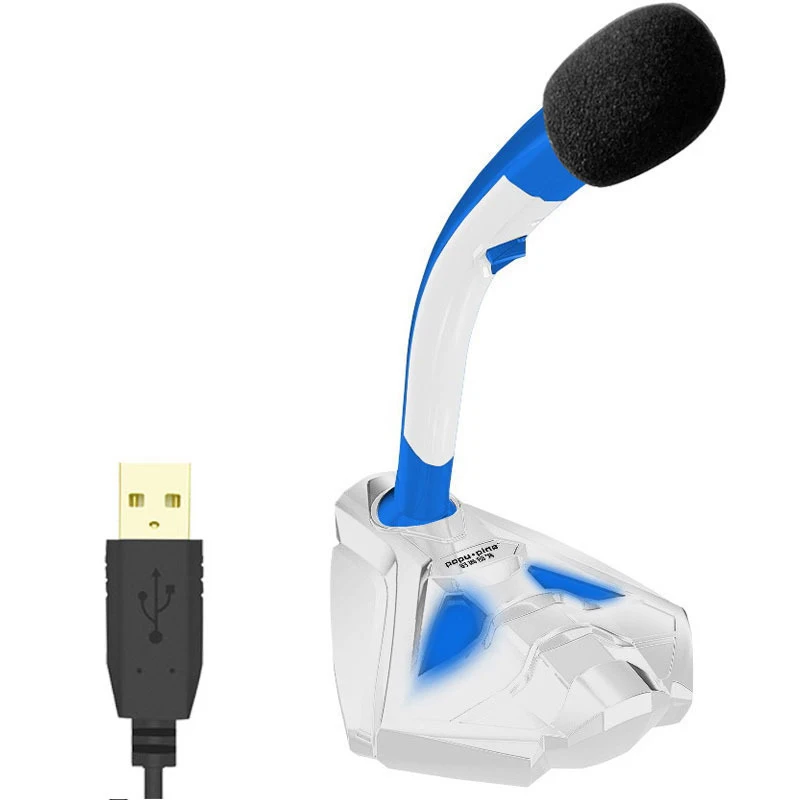 Высокое качество проводной настольный USB игровой компьютер микрофон со