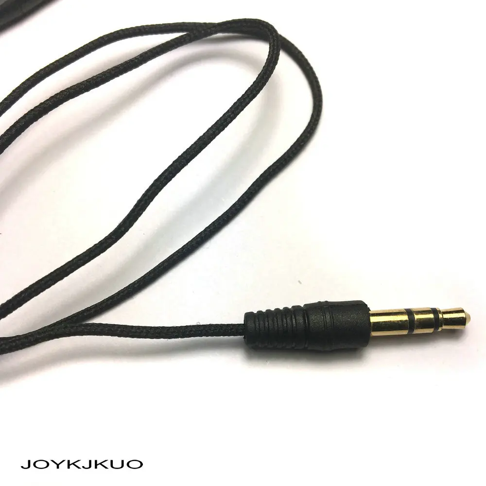 New Universal Short Woven 50cm 3.5mm Mono Single In-Ear Earbud Earphone Headset for all audio devices | Электроника