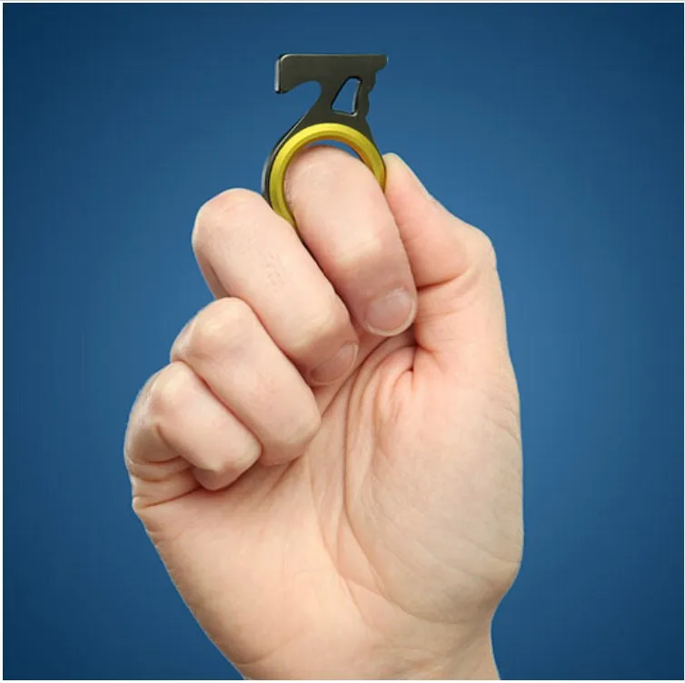 EDC походный Кемпинг Аварийный Автомобильный Брелок нож мини инструменты крючок