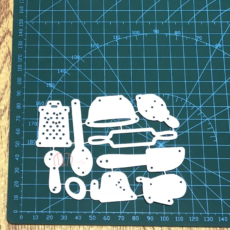 Mai Рождественская кухонная утварь металлические режущие трафареты для DIY