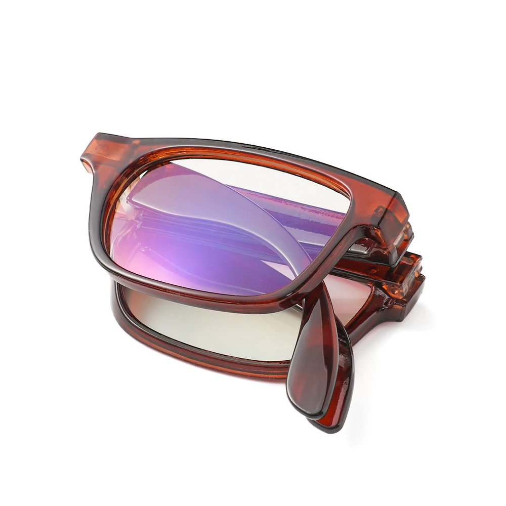 Unisex Folding Reading Glasses With Boxed Portable Smart Automatic Focusing Ultra Light Magnifying Vision Care Eyeglasses