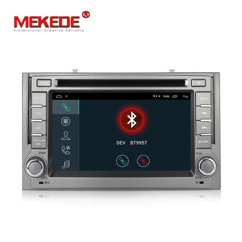 MEKEDE 2 Din Android 9 2G RAM для Hyundai H1 Grand Starex 2007 2016 GPS стерео радио Автомобильный Центральный