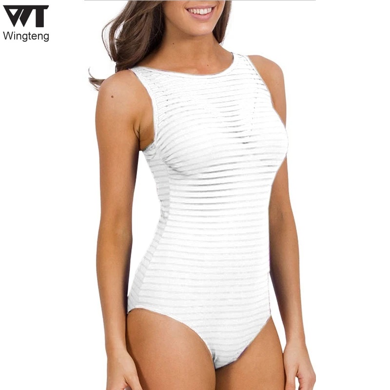 купальники купальник женский слитные Цельный Купальник 2017 Пляж Носить