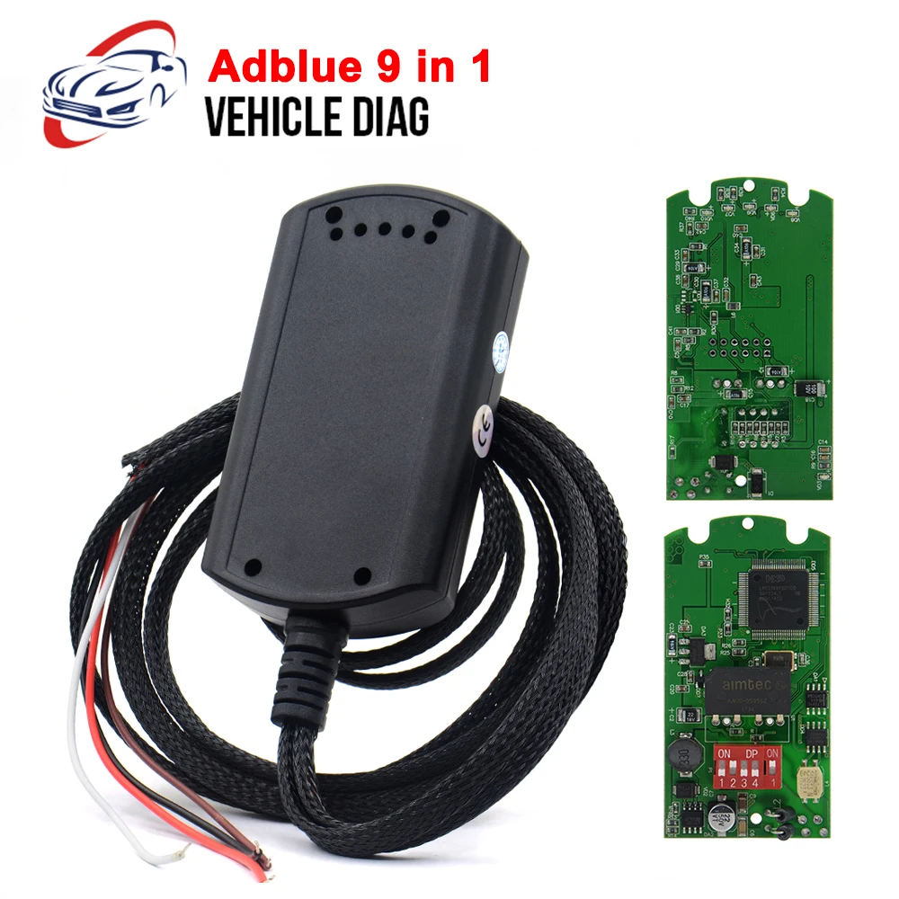 Автомобильный Стайлинг Adblue 9в1 супер Adblue Эмулятор 9 в 1 добавить для Commins грузовик лучше, чем adblue 8 В1