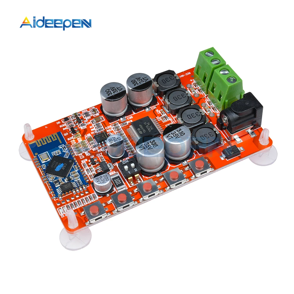 Цифровой усилитель 8 25 В постоянного тока TDA7492P 50 Вт + 2X50W беспроводной Bluetooth 4 0
