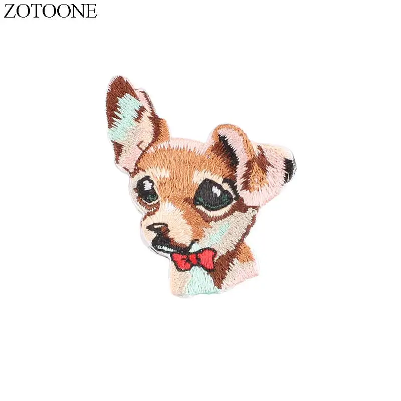 PE1517CT ZOTOONE единорог животные Parches вышивка утюг на патчи для одежды DIY продукты полосатая одежда НЛО Наклейки Аппликации E - Цвет: PE1517CT