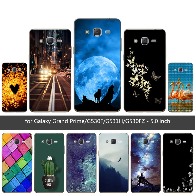 Для Samsung Galaxy Grand Prime чехол TPU силиконовый для телефона гримаса G530F G531H G530FZ G5306W G5309W |