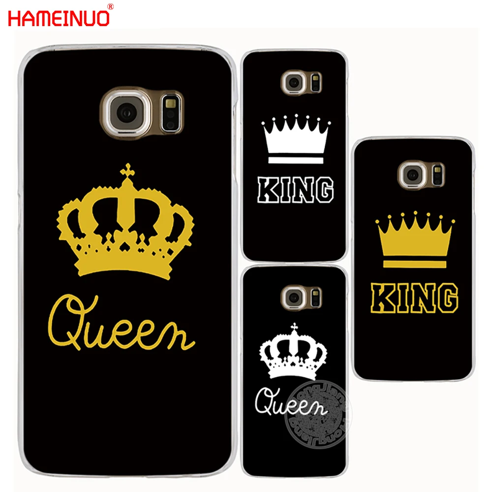HAMEINUO King Queen YOUR MINE Чехол для мобильного телефона Samsung Galaxy S7 edge PLUS S8 S6 S5 S4 S3 MINI |