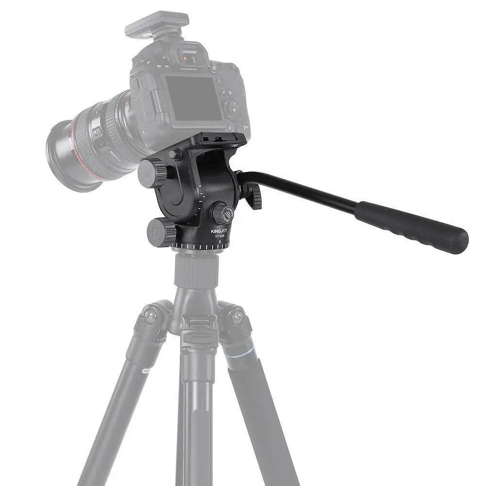 TTKK KINGJOY гидравлический штатив с жидкостью для камеры головка QR пластина DSLR