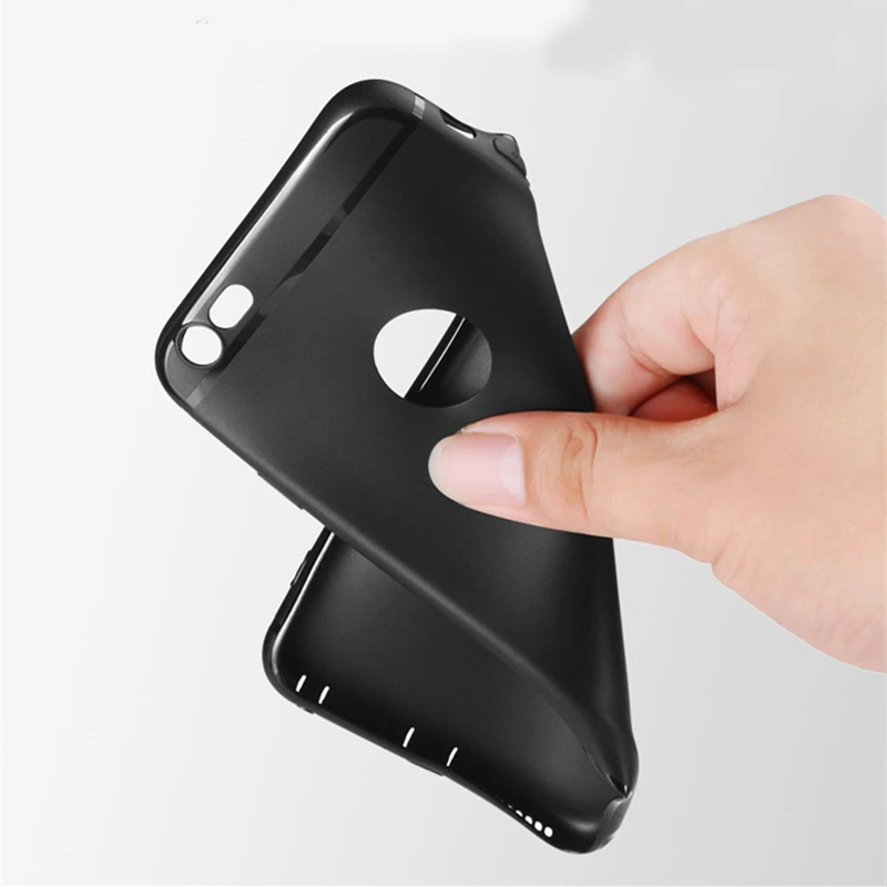 Матовый мягкий чехол TPU для iPhone 6 6S 7 Plus роскошные дешевые Ультратонкий