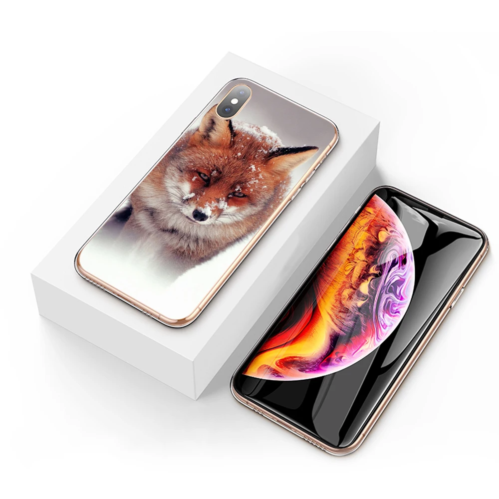 Твердый чехол для телефона Lavaza Animal More Cute Fox cat Huawei P30 Pro Lite Nova 3 3i Honor 8 9 10 7A
