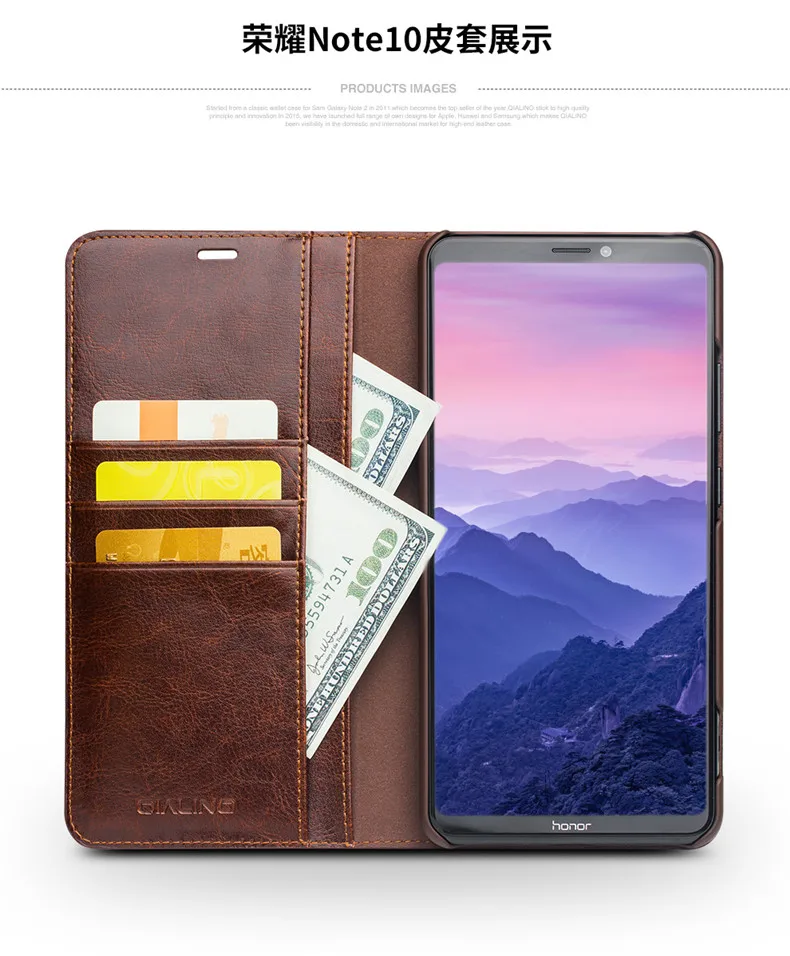 Чехол из коровьей кожи высшего класса для huawei Honor Note 10, чехол, бизнес флип-чехол для телефона, чехол для huawei Honor Note10, натуральная кожа