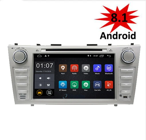 2 Din 2G RAM 8 &quotAndroid 1 автомобильный DVD GPS навигатор для Toyota Camry 2007 2008 2009 2010 головное