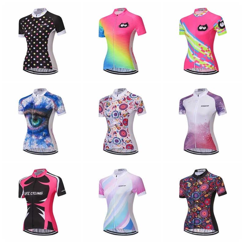 Женская футболка с коротким рукавом для езды на велосипеде|cycling jersey women|cycling jerseyropa